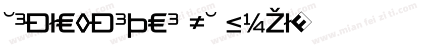 TradeMarker OT Bold字体转换